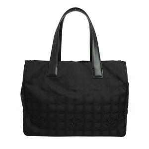 Chanel Line Nylon Tote Bag